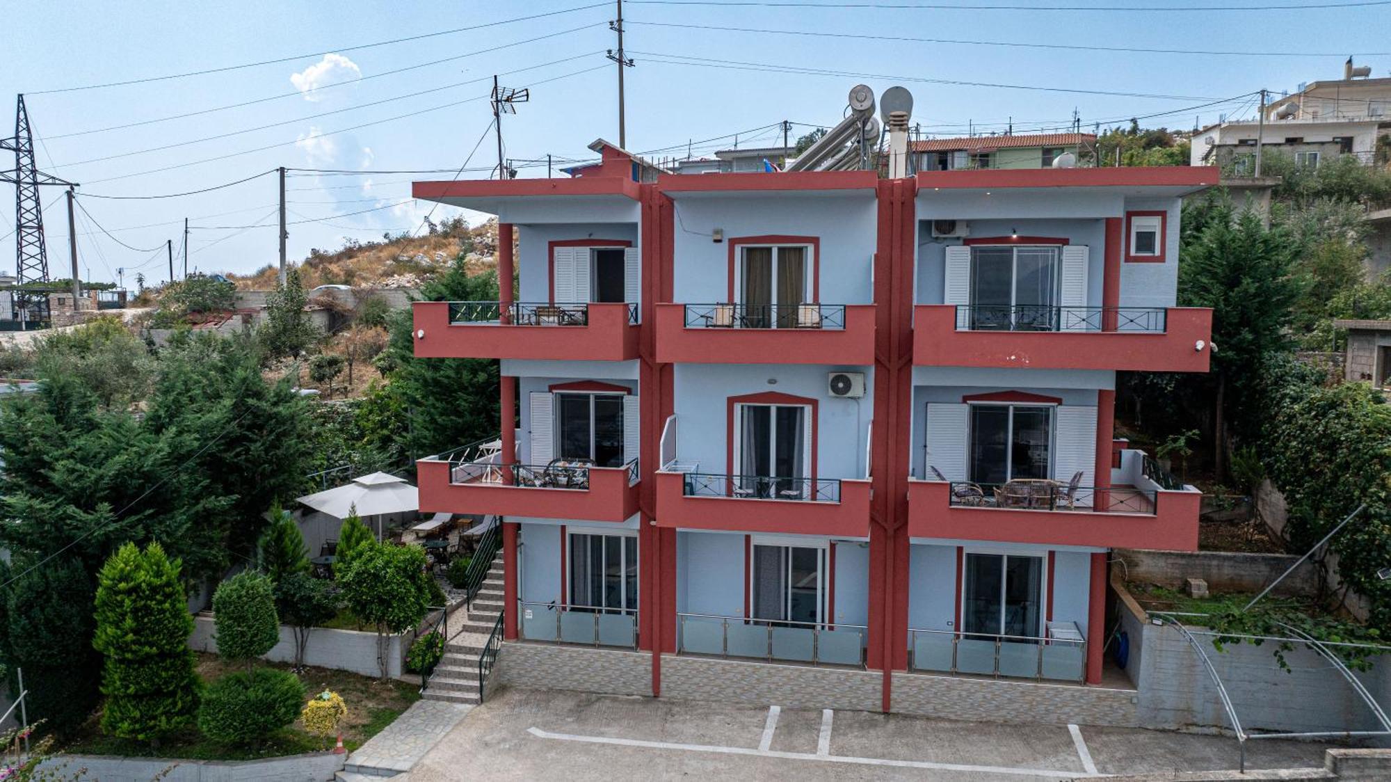 Vila Flamuri Sarandë Esterno foto
